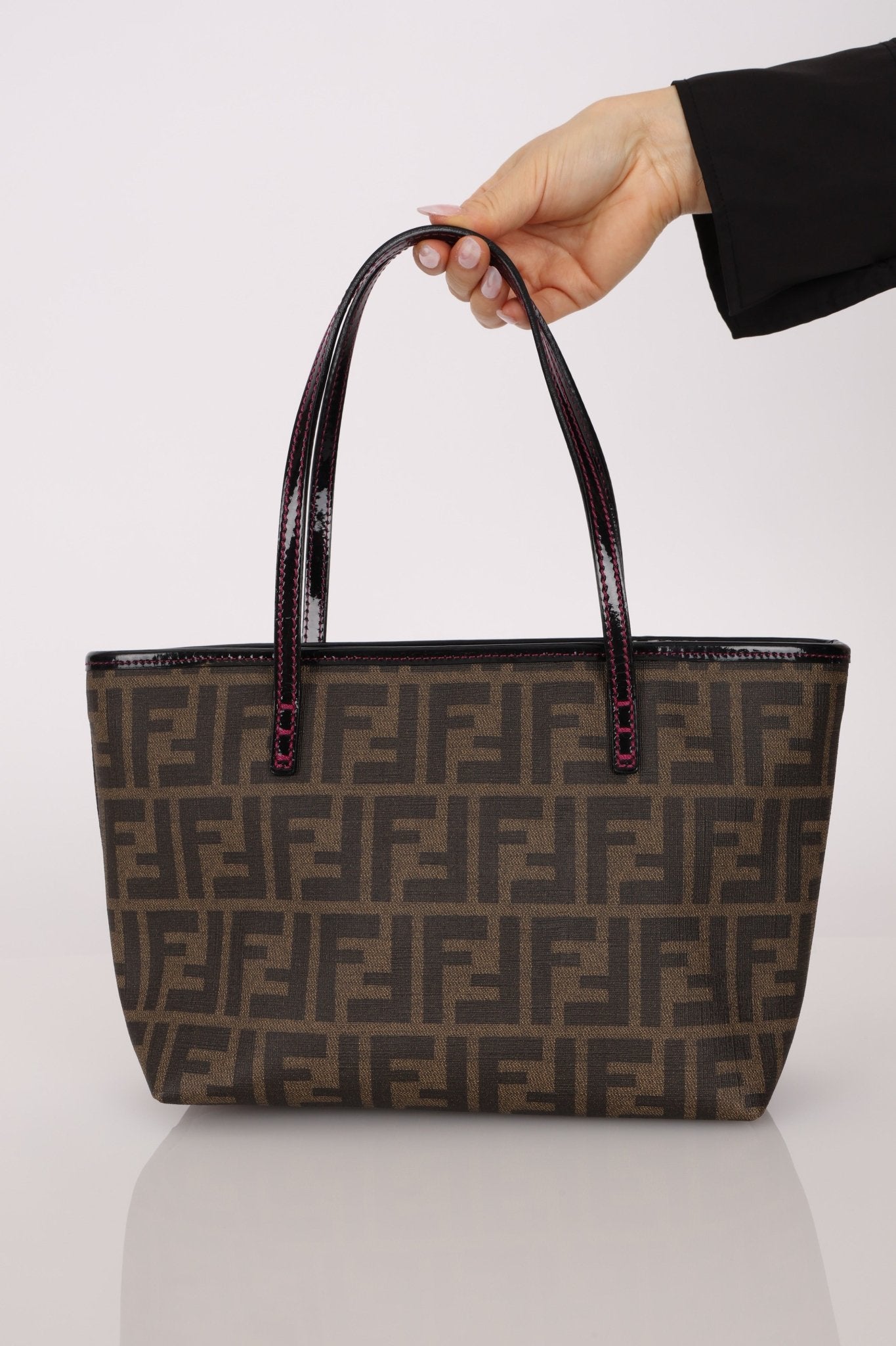 Fendi Zucca Ladybug Roll Tote - FashioNica