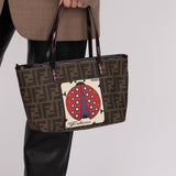 Fendi Zucca Ladybug Roll Tote - FashioNica