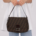 Fendi Zucca Mamma Baguette - FashioNica
