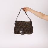 Fendi Zucca Mamma Baguette - FashioNica