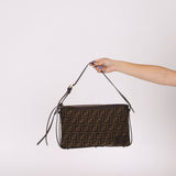 Fendi Zucca Medium Simply Shoulder Bag - FashioNica