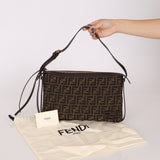 Fendi Zucca Medium Simply Shoulder Bag - FashioNica