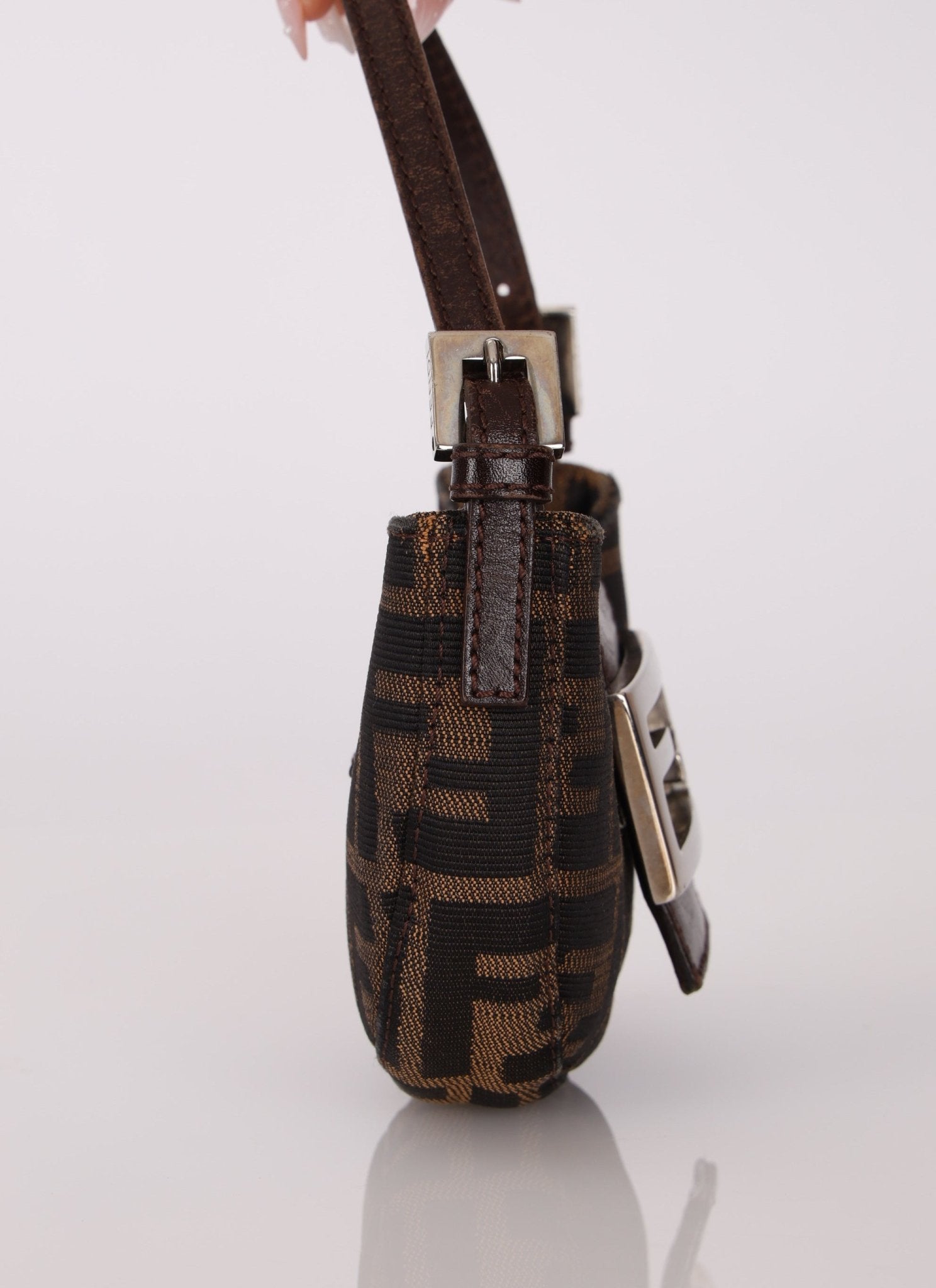 Fendi Zucca Mini Croissant - FashioNica