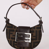 Fendi Zucca Mini Croissant - FashioNica