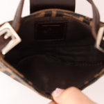 Fendi Zucca Mini Croissant - FashioNica