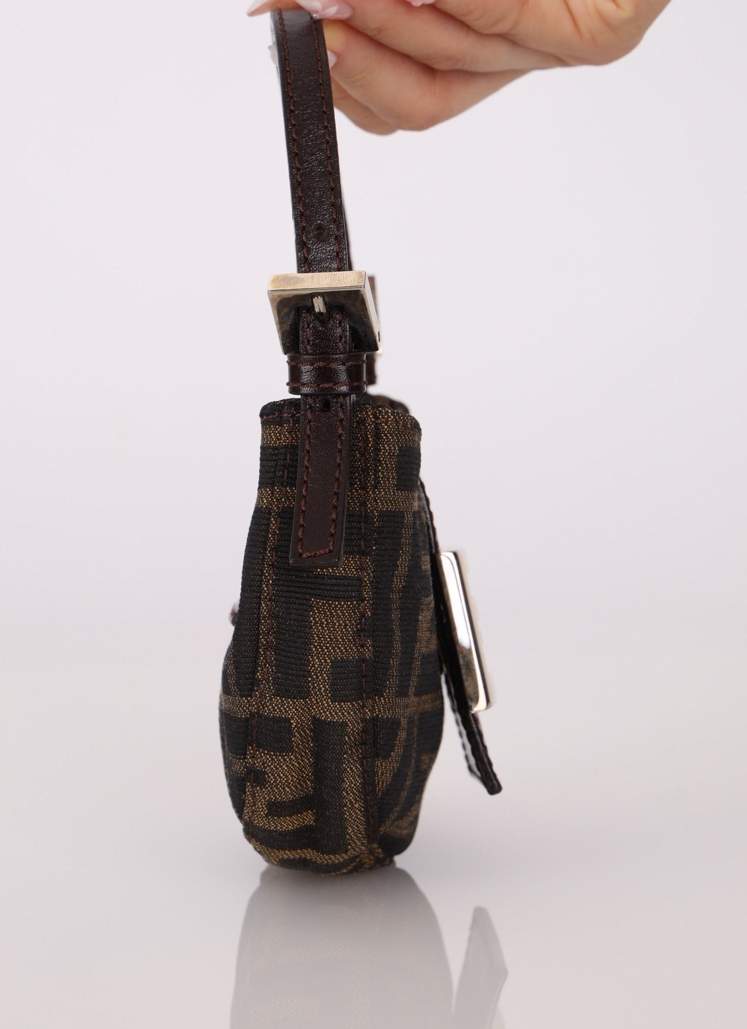 Fendi Zucca Mini Croissant - FashioNica