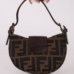 Fendi Zucca Mini Croissant - FashioNica