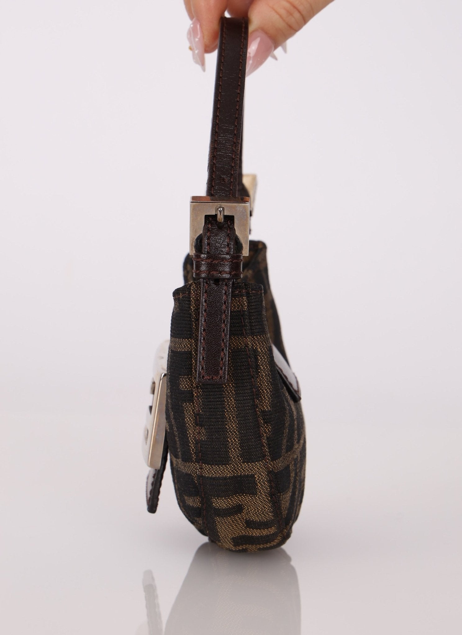 Fendi Zucca Mini Croissant - FashioNica