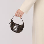 Fendi Zucca Mini Croissant - FashioNica