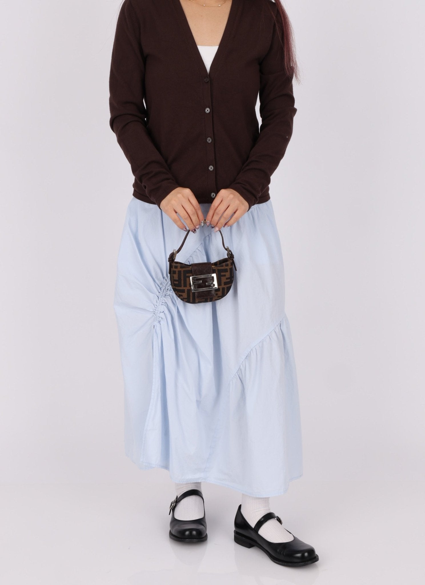 Fendi Zucca Mini Croissant - FashioNica