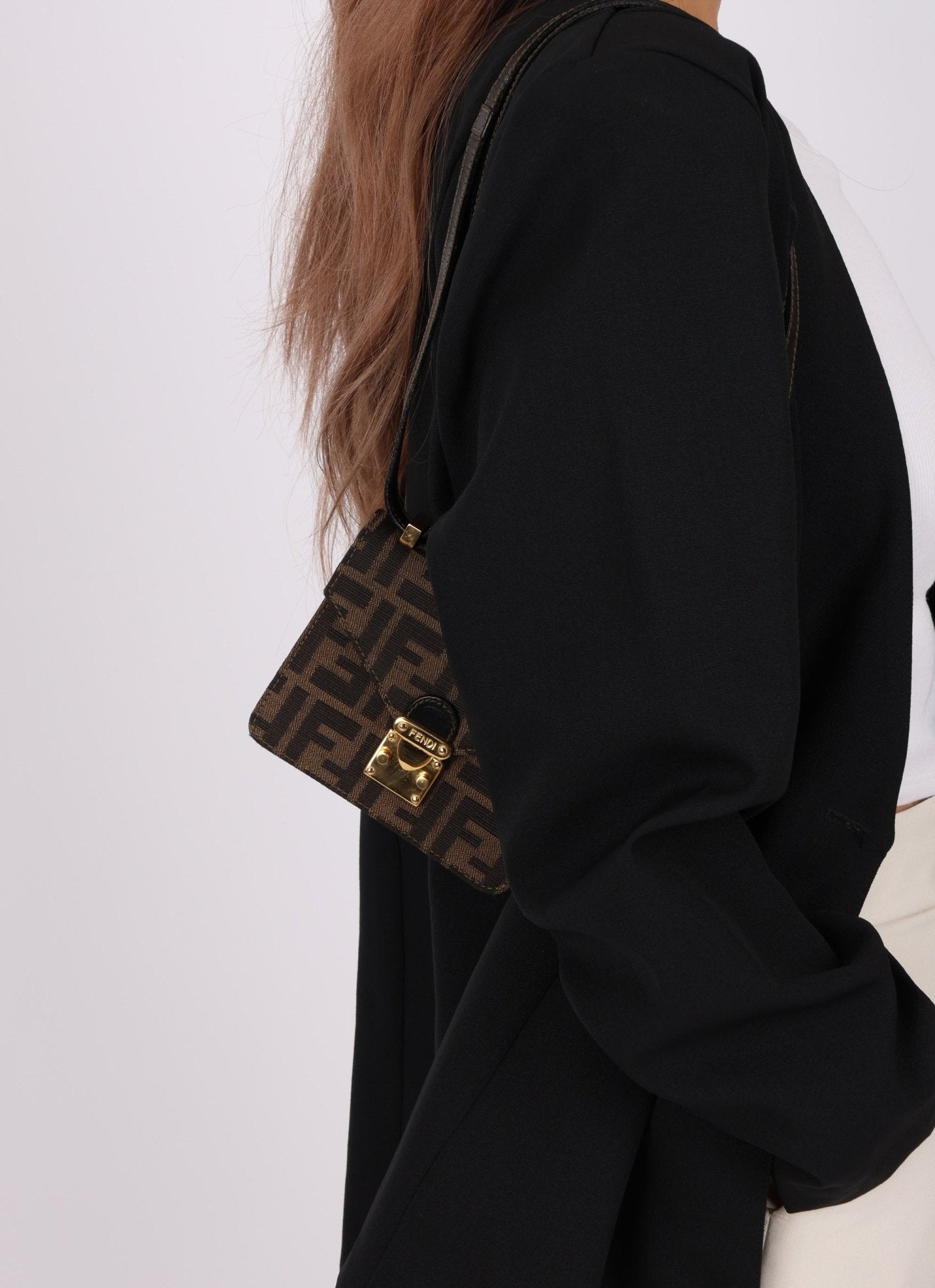 Fendi Zucca Mini Envelope Bag - FashioNica