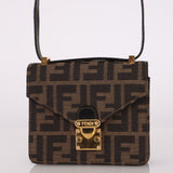 Fendi Zucca Mini Envelope Bag - FashioNica
