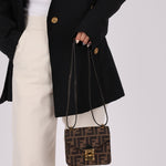 Fendi Zucca Mini Envelope Bag - FashioNica