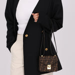 Fendi Zucca Mini Envelope Bag - FashioNica