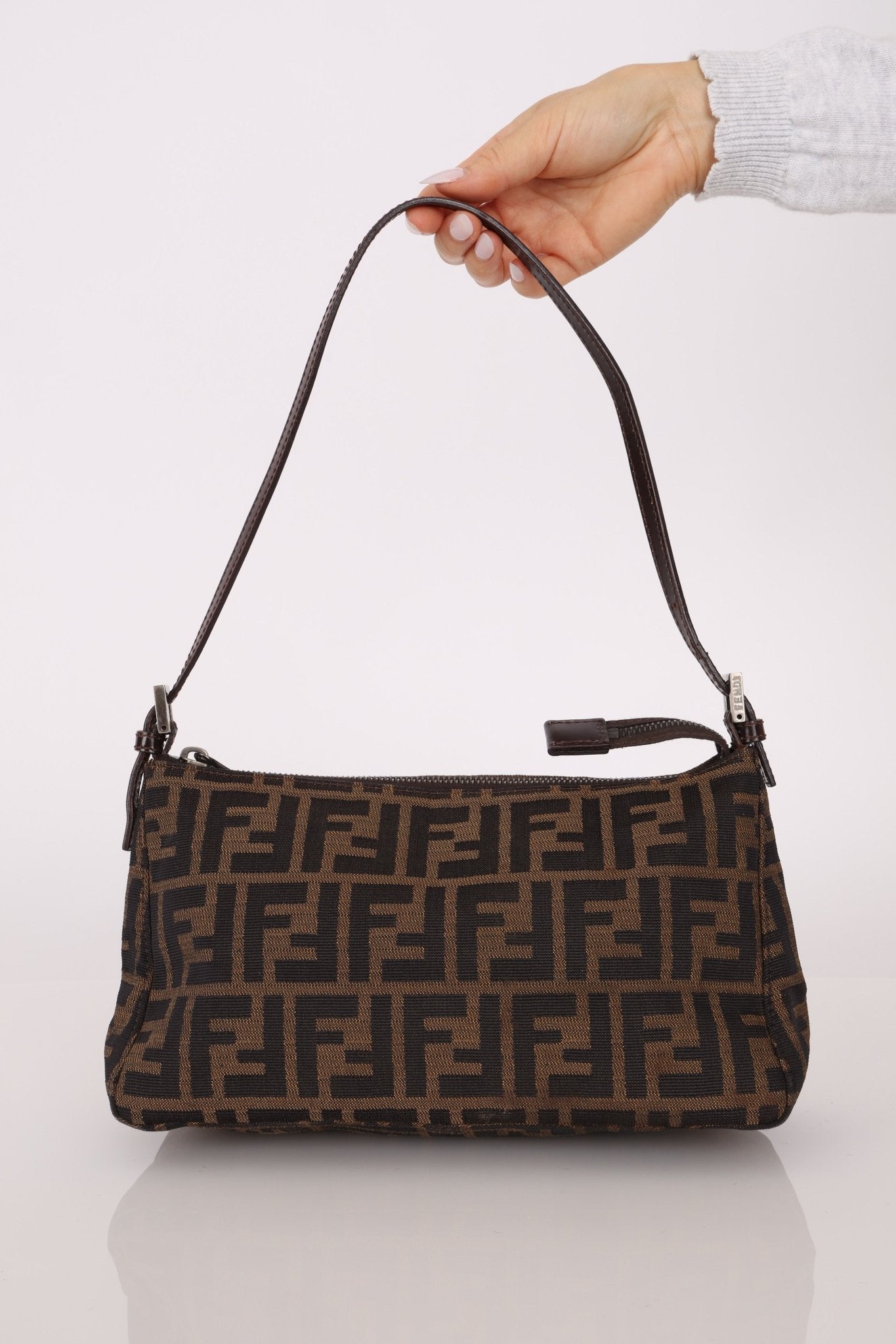 Fendi Zucca Mini Pochette - FashioNica