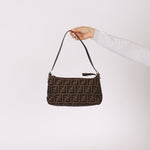 Fendi Zucca Mini Pochette - FashioNica