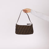 Fendi Zucca Mini Pochette - FashioNica