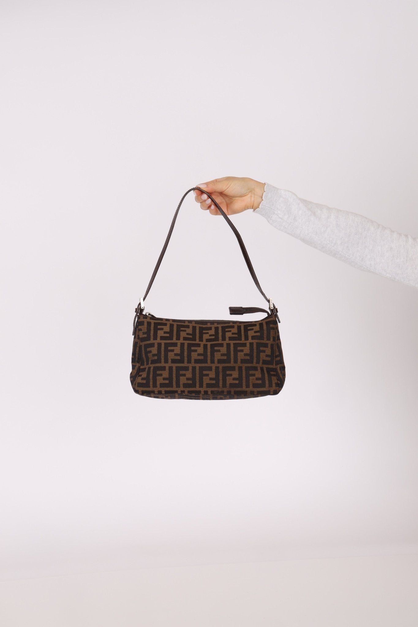 Fendi Zucca Mini Pochette - FashioNica