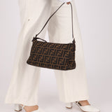 Fendi Zucca Mini Pochette - FashioNica