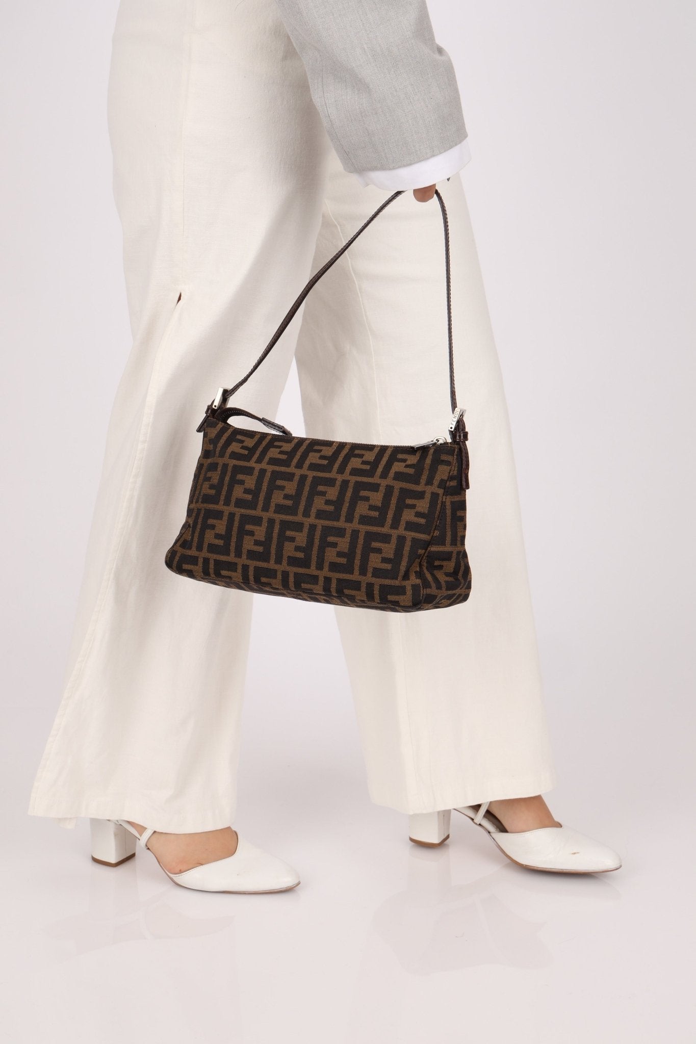 Fendi Zucca Mini Pochette - FashioNica