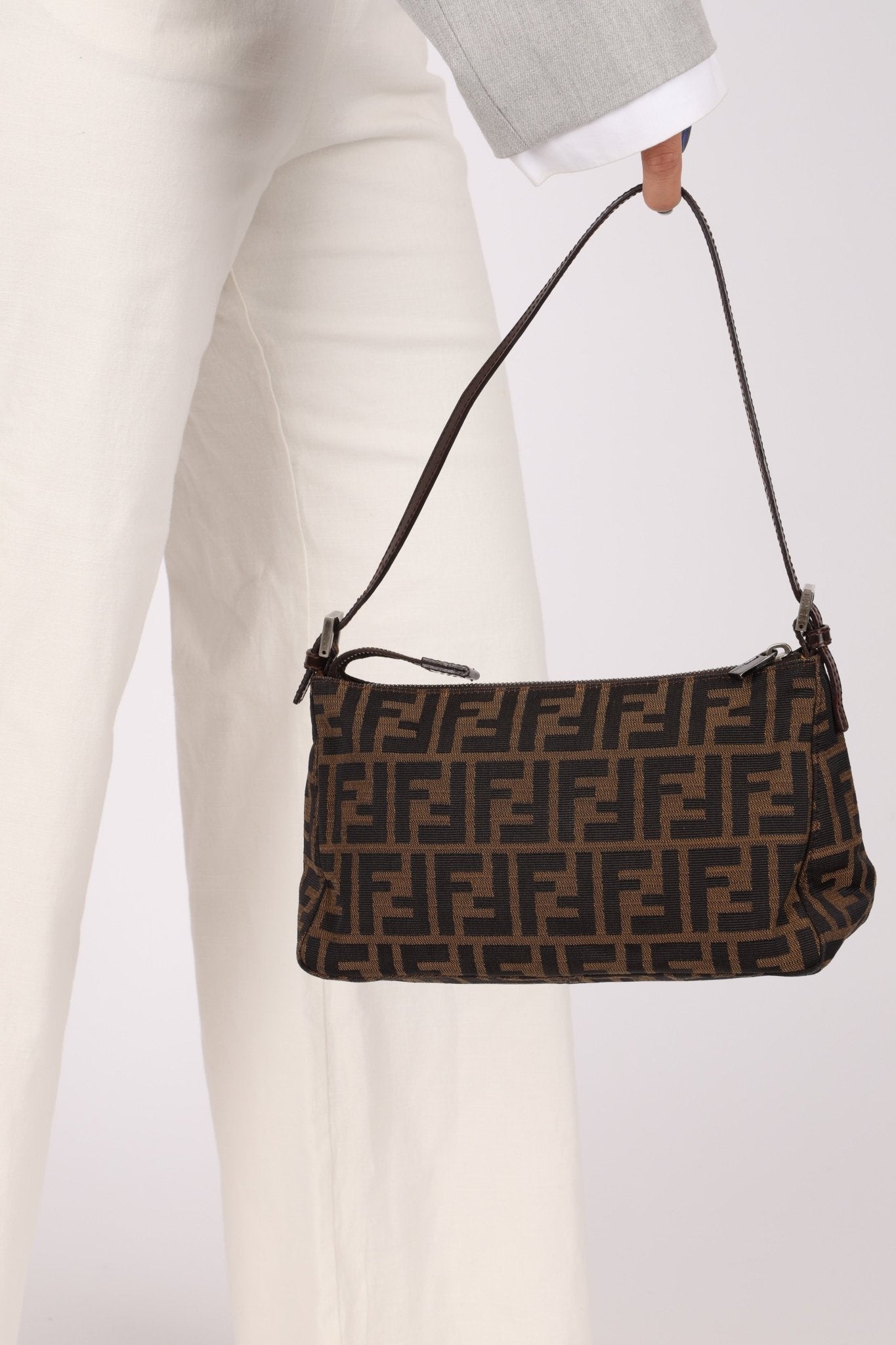 Fendi Zucca Mini Pochette - FashioNica