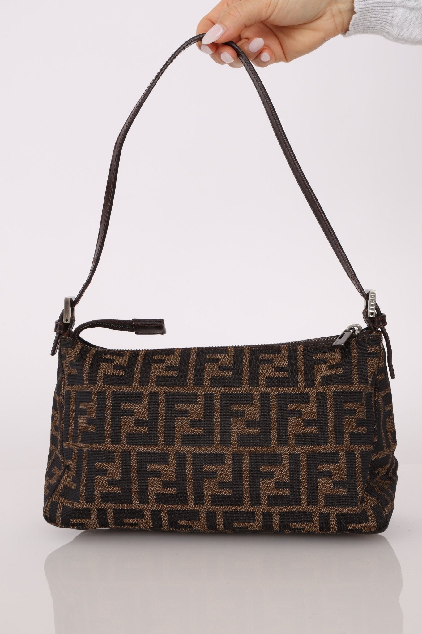 Fendi Zucca Mini Pochette - FashioNica