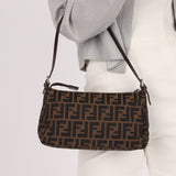 Fendi Zucca Mini Pochette - FashioNica