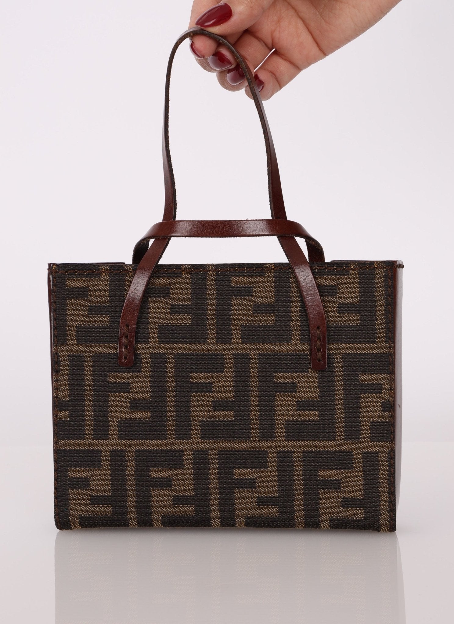 Fendi Zucca Mini Tote - FashioNica