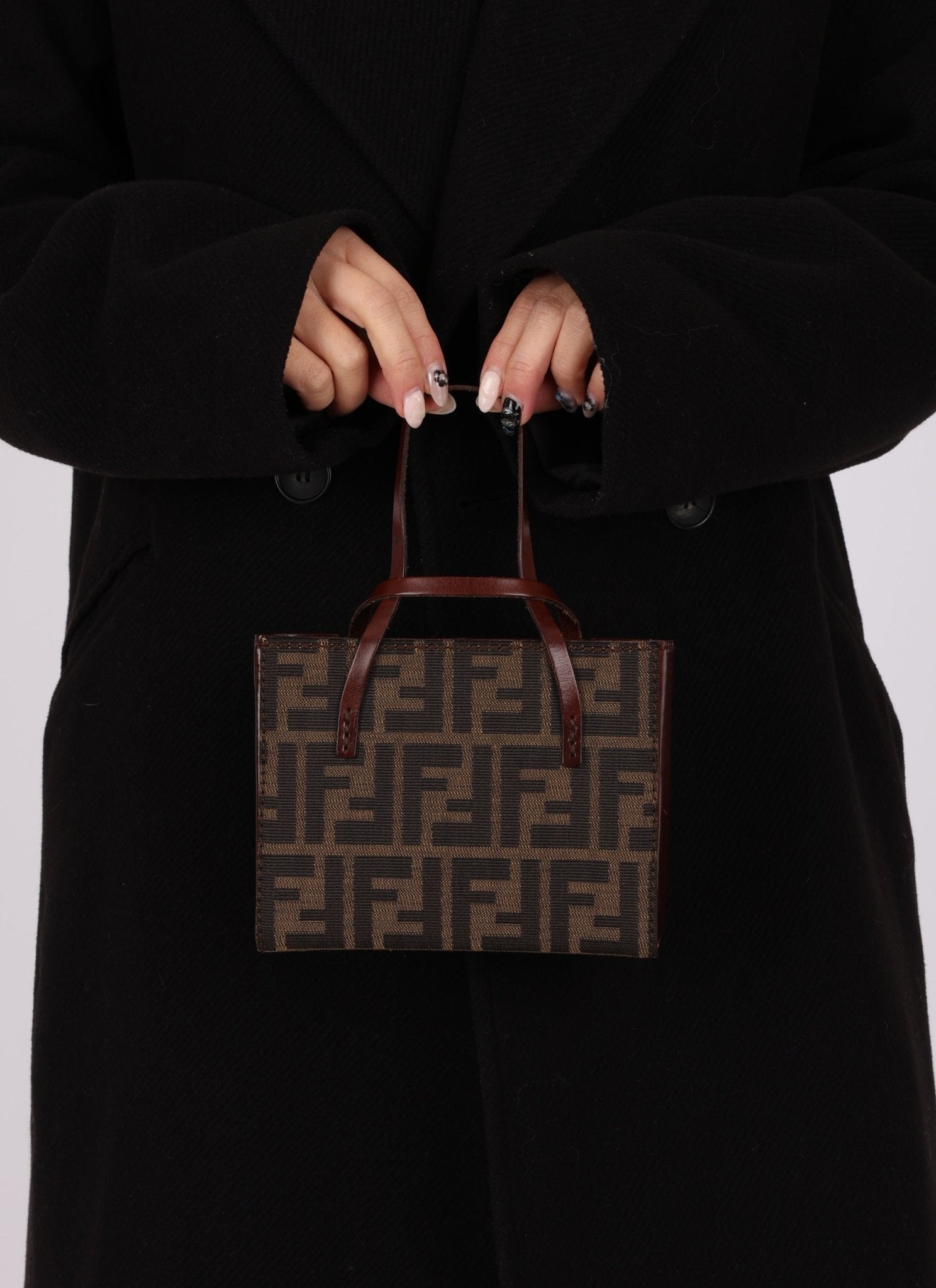 Fendi Zucca Mini Tote - FashioNica