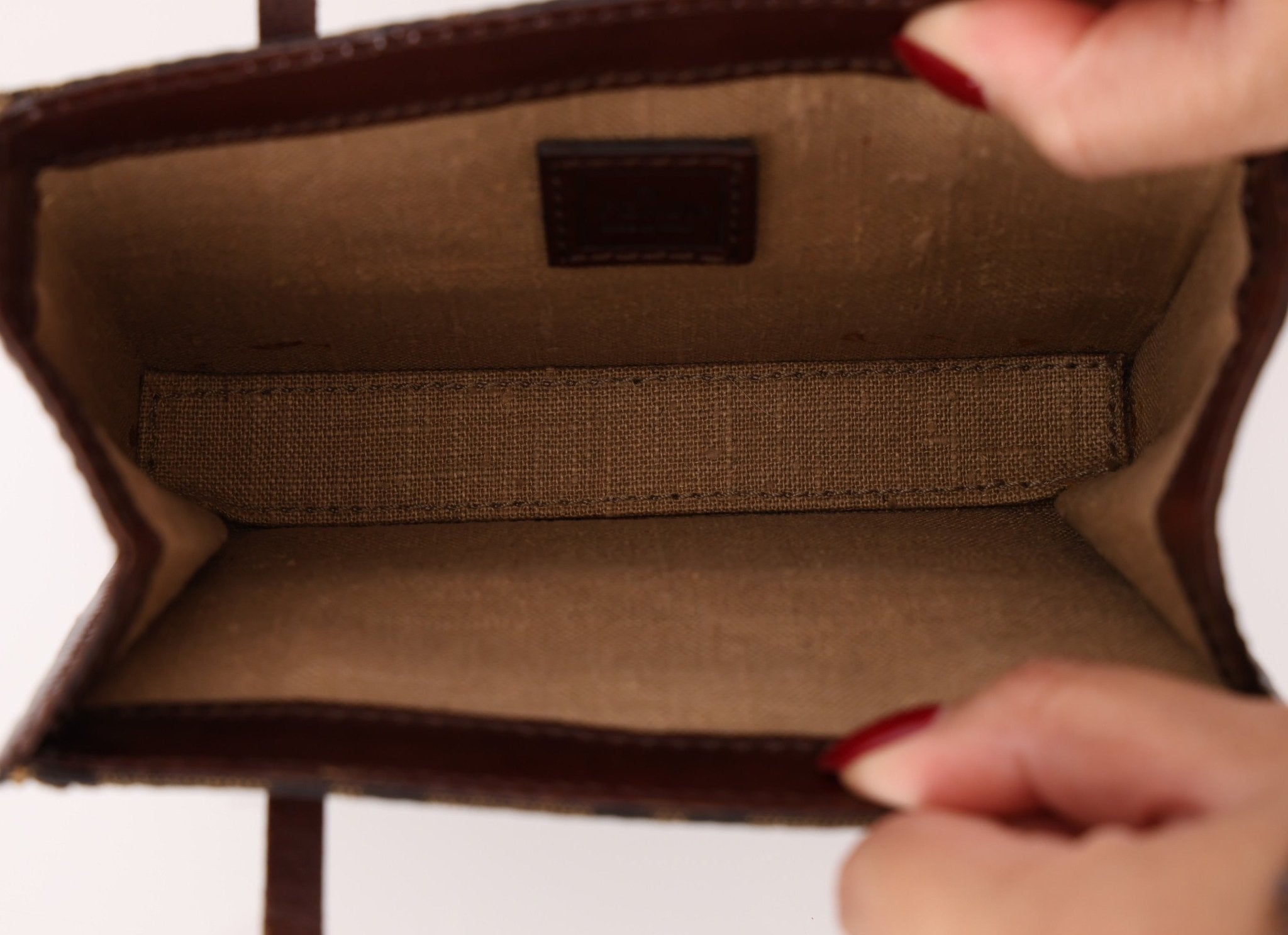 Fendi Zucca Mini Tote - FashioNica