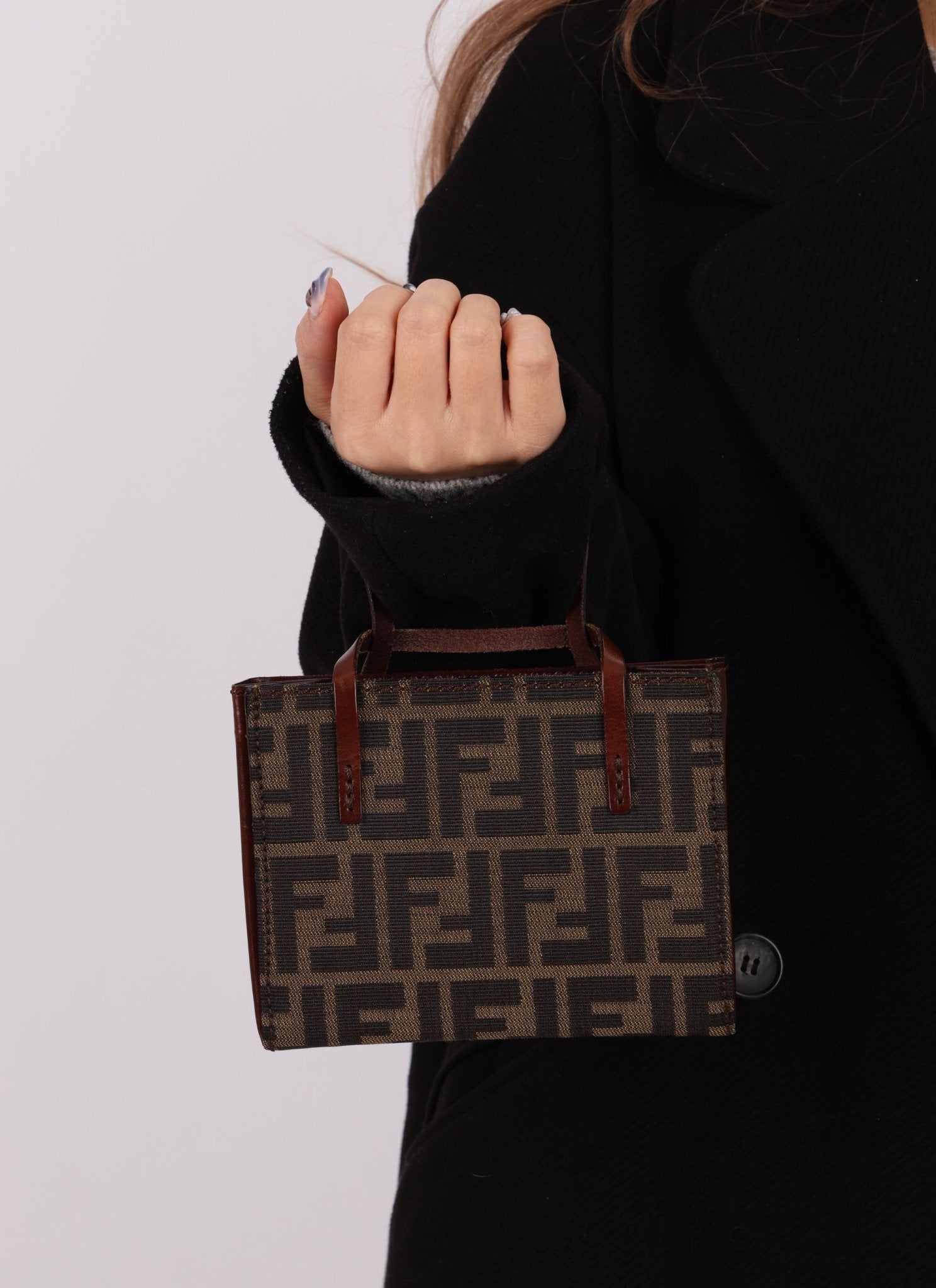 Fendi Zucca Mini Tote - FashioNica