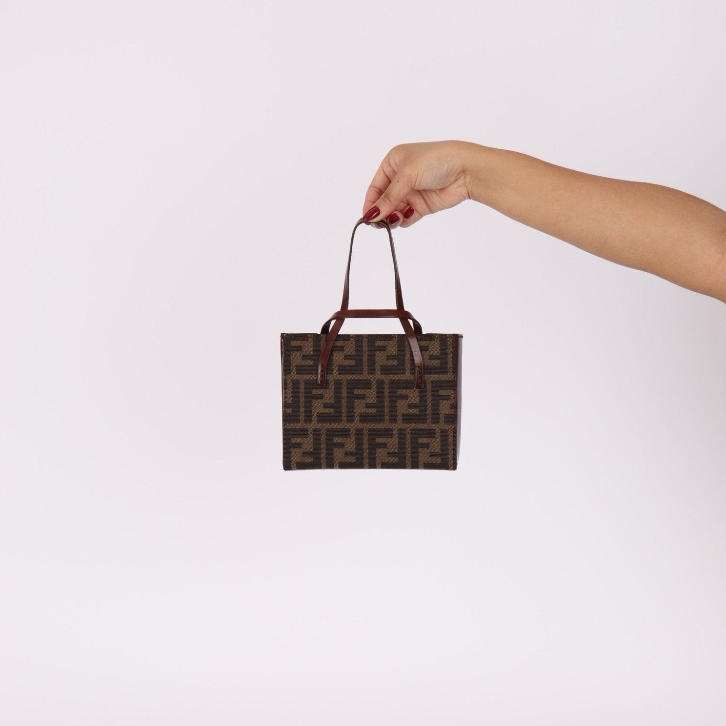 Fendi Zucca Mini Tote - FashioNica