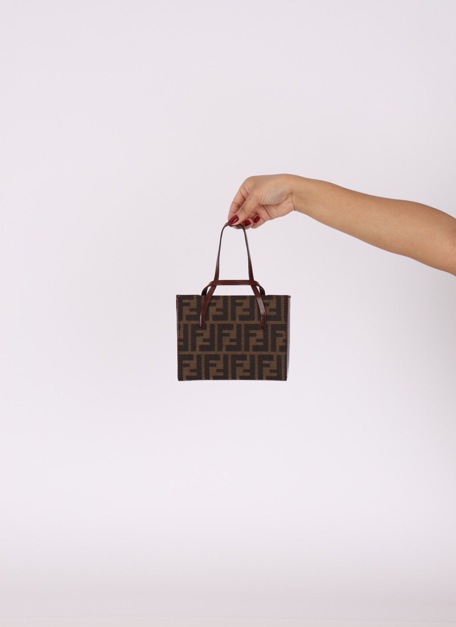 Fendi Zucca Mini Tote - FashioNica