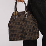 Fendi Zucca North South Tote Bag - FashioNica