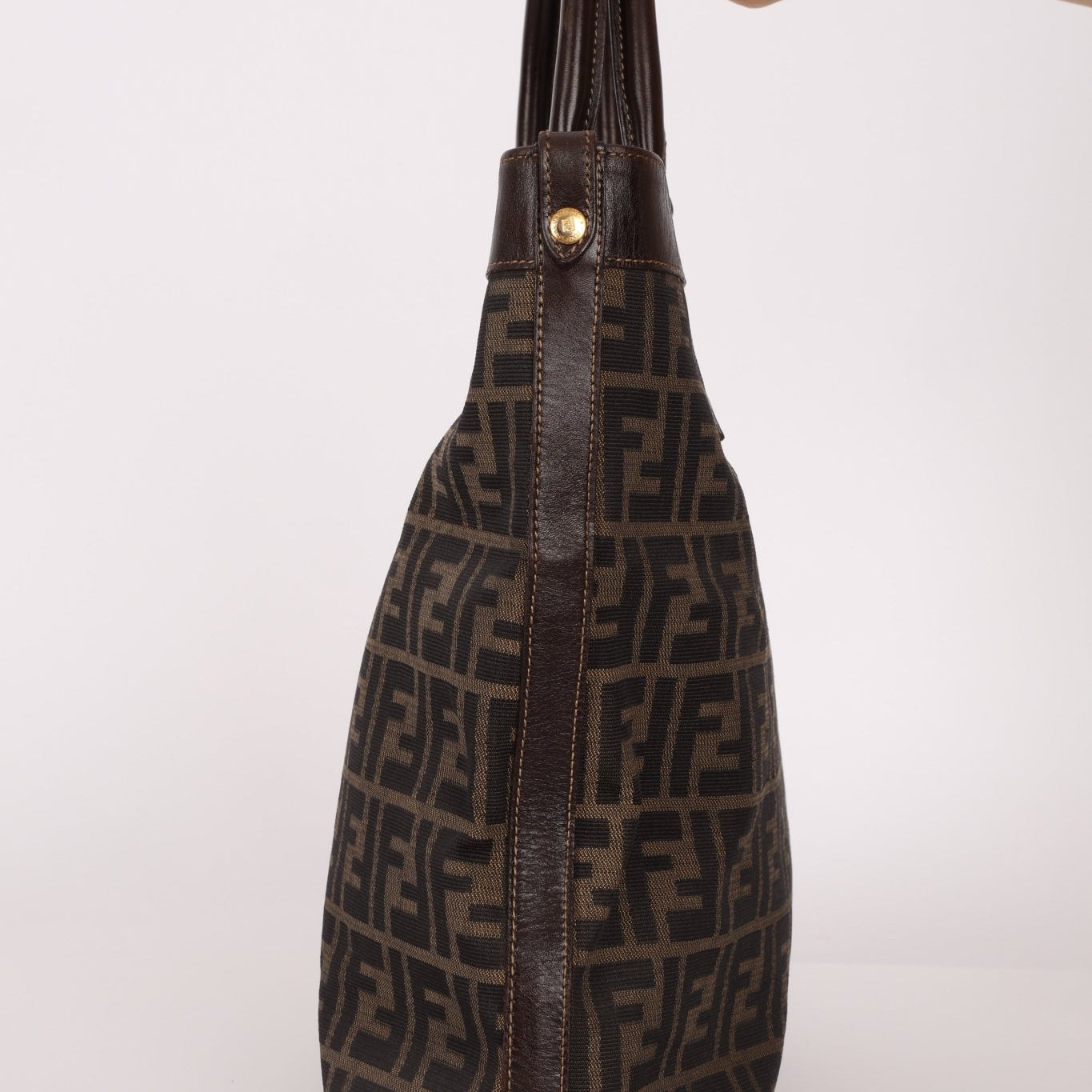 Fendi Zucca North South Tote Bag - FashioNica