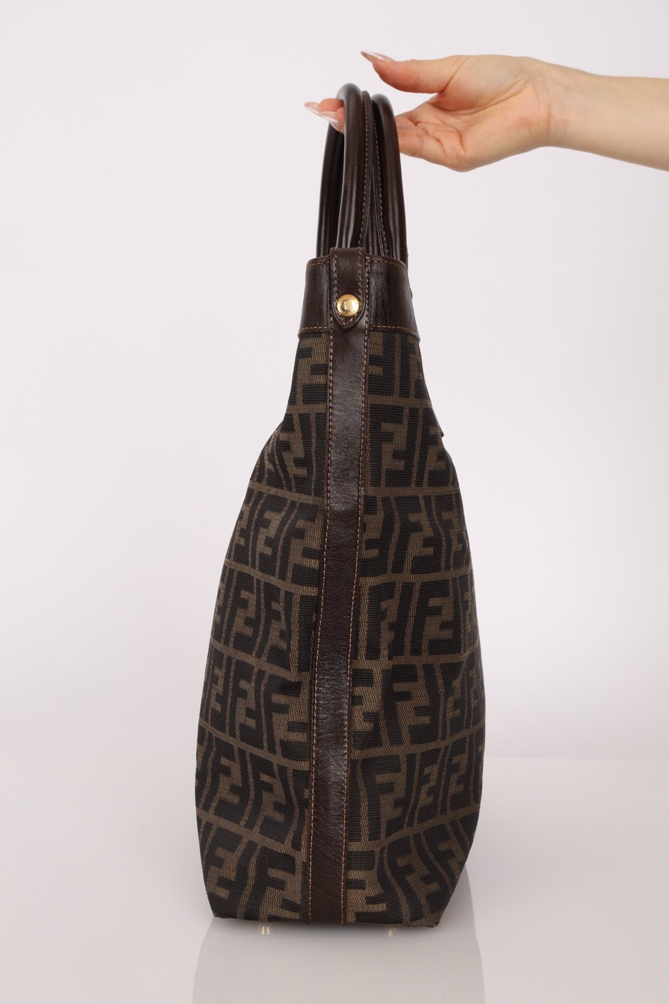 Fendi Zucca North South Tote Bag - FashioNica