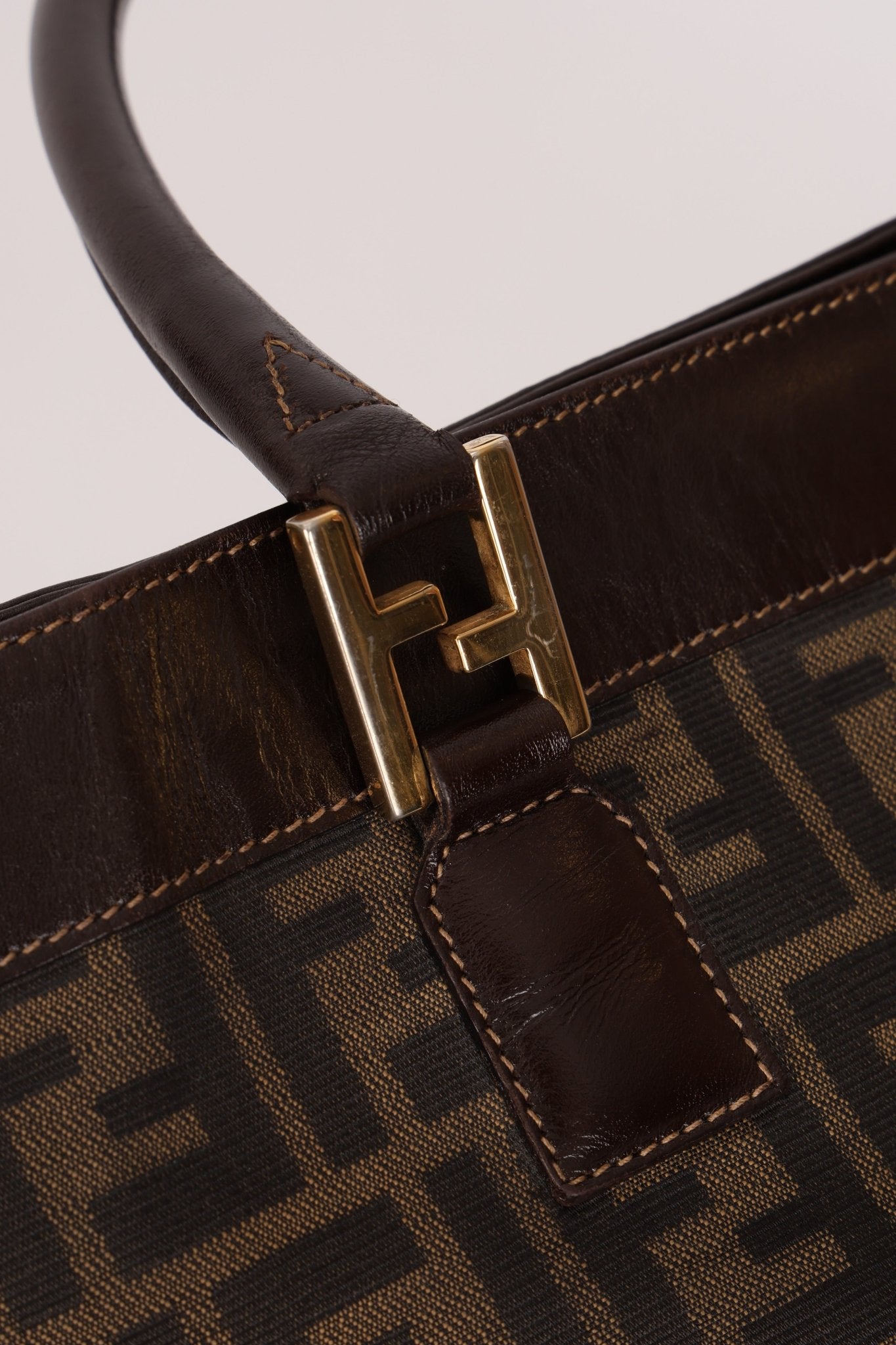 Fendi Zucca North South Tote Bag - FashioNica