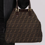 Fendi Zucca North South Tote Bag - FashioNica