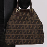 Fendi Zucca North South Tote Bag - FashioNica
