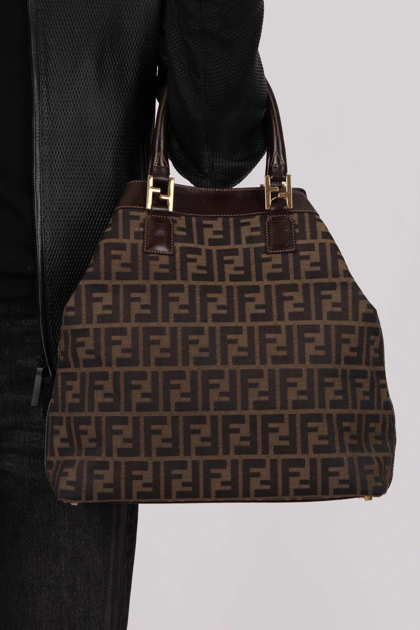 Fendi Zucca North South Tote Bag - FashioNica