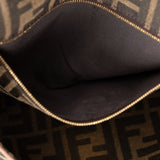Fendi Zucca Paisley Embroidered Baguette - FashioNica