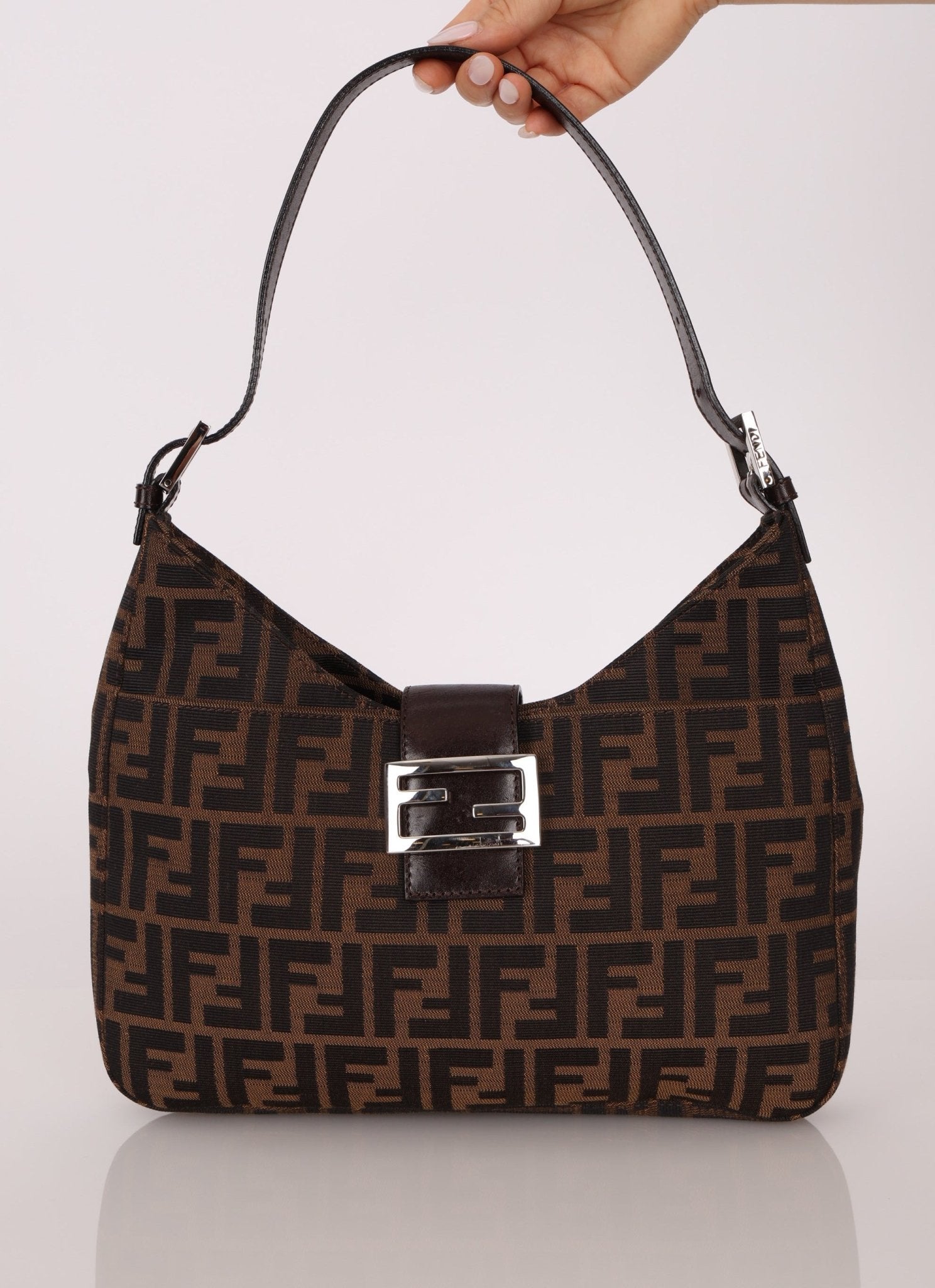 Fendi Zucca Shoulder Bag - FashioNica