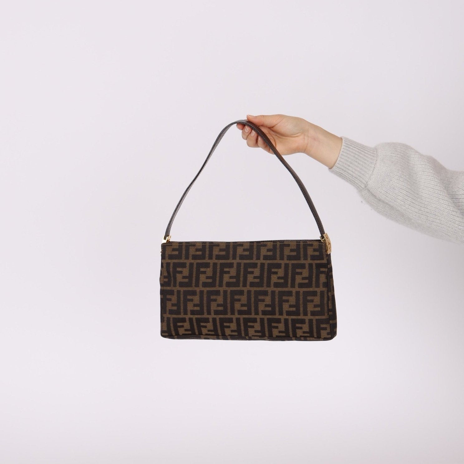 Fendi Zucca Shoulder Bag - FashioNica