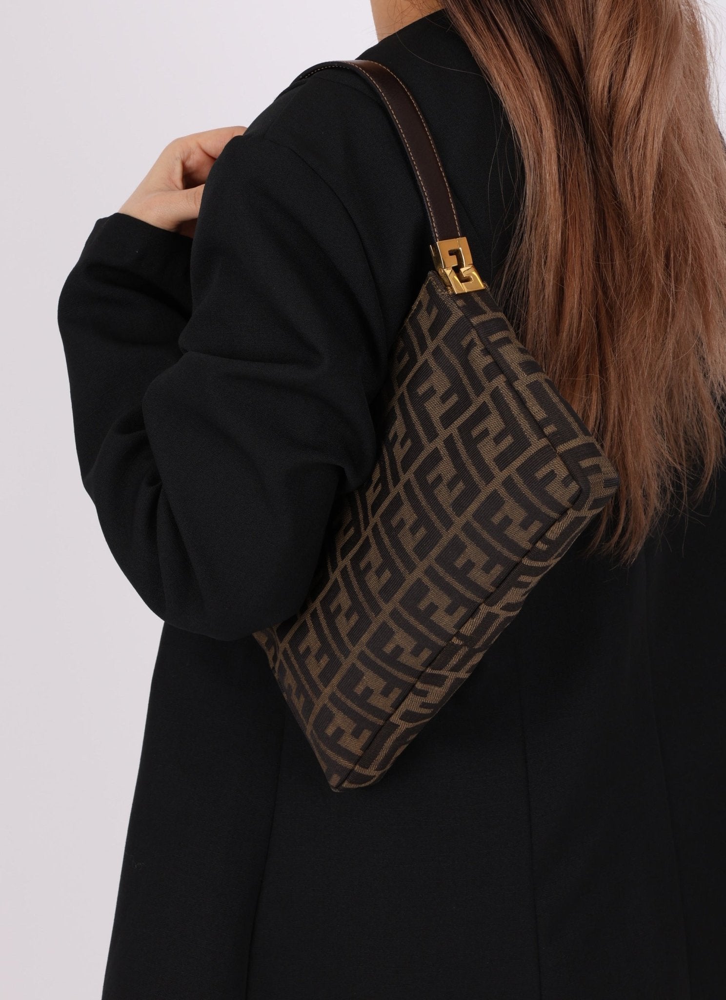 Fendi Zucca Shoulder Bag - FashioNica