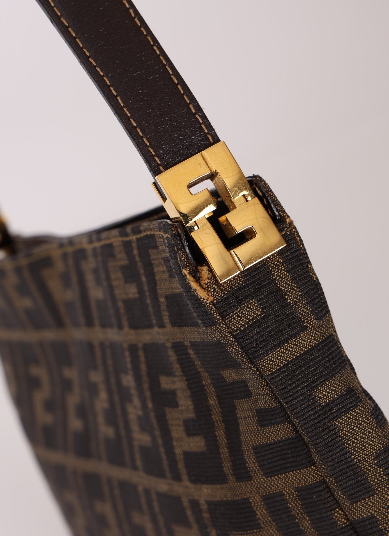 Fendi Zucca Shoulder Bag - FashioNica
