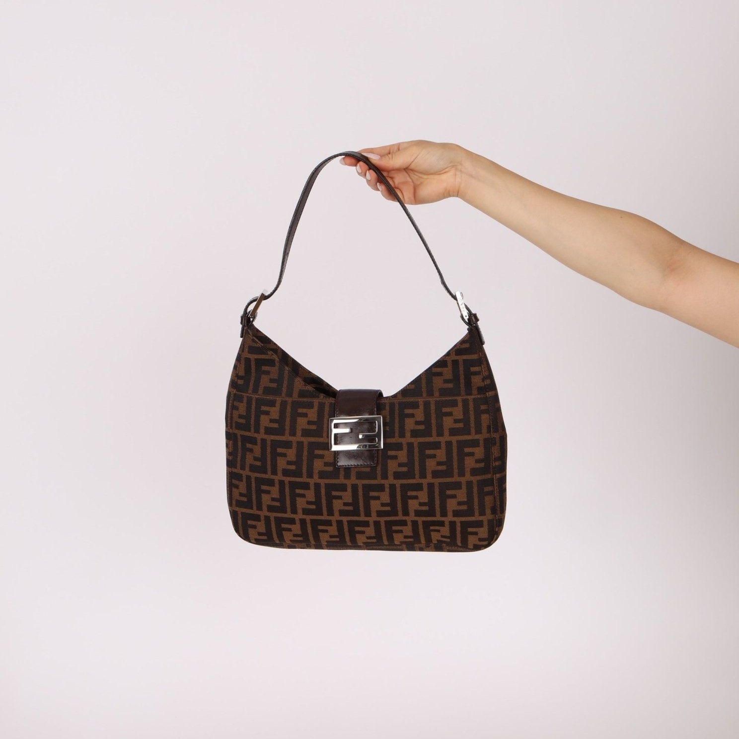 Fendi Zucca Shoulder Bag - FashioNica