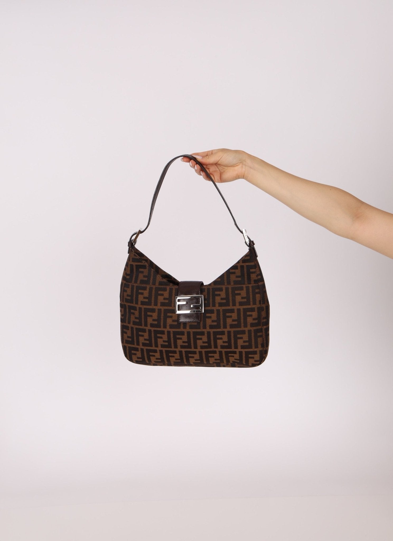 Fendi Zucca Shoulder Bag - FashioNica