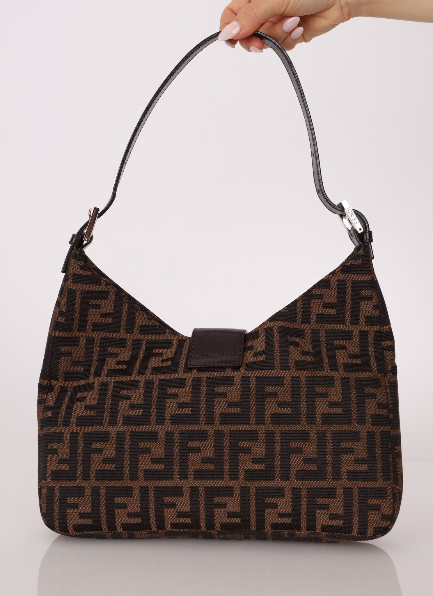 Fendi Zucca Shoulder Bag - FashioNica
