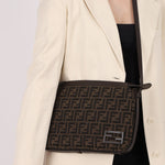 Fendi Zucca Simply Medium Crossbody - FashioNica