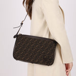 Fendi Zucca Simply Medium Crossbody - FashioNica